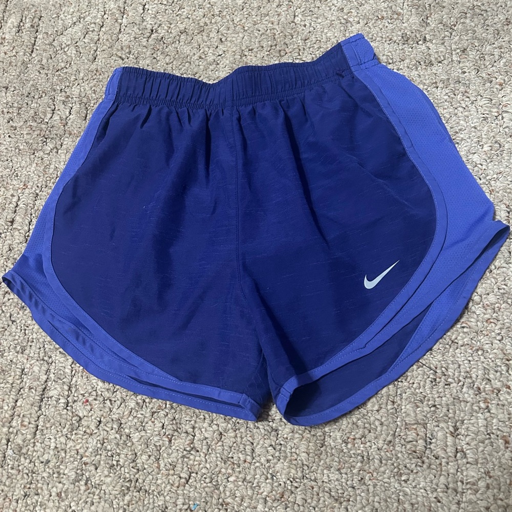 Nike Women's Dark Blue Athletic Shorts